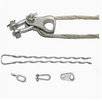 Forformet jordtrådsspændingssætklemme